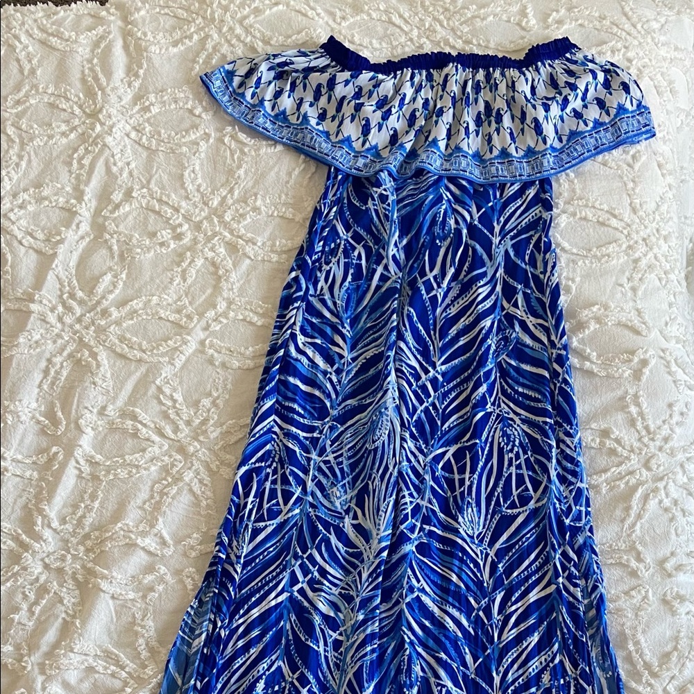 Lilly Pulitzer Maxi slit dress